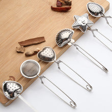 Load image into Gallery viewer, Stainless Steel Tea Infuser Sphere Mesh Tea Ball Bulk Tea Filter Diffuser Handle Seasoning Strainer Teapot Gadgets Kitchen Tools
