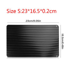 Load image into Gallery viewer, Kitchen Fast Defrosting Tray Thaw frozen Food Meat Fruit Quick Defrosting Plate Board Defrost Kitchen Gadget Tool
