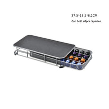 Load image into Gallery viewer, Coffee Capsule Organizer Storage Stand Practical Coffee Drawers Capsules Holder For Dolce Gusto Coffee Capsule Shelves Iron Rack
